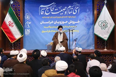 خروش حوزویان خراسان در حمایت از مرجعیت و رهبر انقلاب
