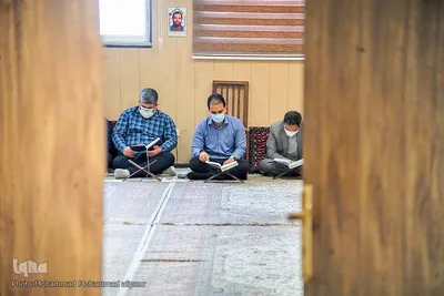 جلسه قرائت قرآن سازمان قضایی نیروهای مسلح خوزستان