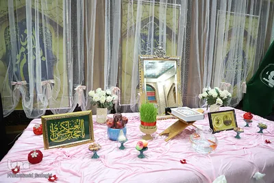 مراسم تحویل سال نو در آستان سیدحمزه(ع) تبریز