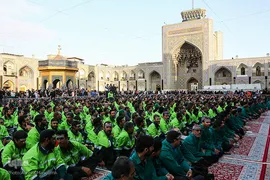آیین بدرقه خادمان و زائران اربعین حسینی