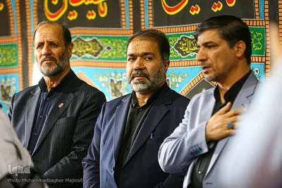 سوگواره هفتمین روز شهادت رئیس‌جمهور در اصفهان