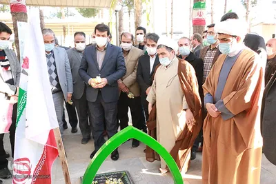 غبارروبی مزار شهدا _  بیرجند