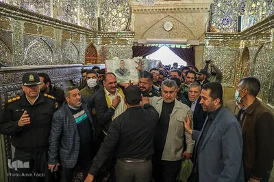 وداع با شهید کوروش بازیار‎