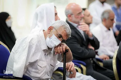 دیدار سربرست حجاج ایرانی با جانبازان