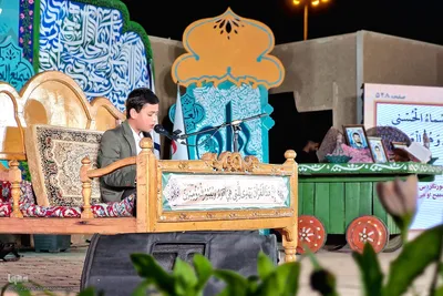 محفل قرآنی «ضیافت نور» در قمصر کاشان