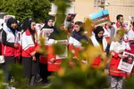 تجمع داوطلبان، امدادگران و کادر درمان جمعیت هلال‌احمر استان فارس‎