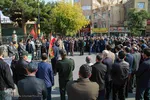 راهپیمایی مردم اهر در محکومیت حادثه تروریستی حرم شاهچراغ