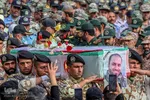 مراسم تشییع پیکر مطهر سروان شهید«رضا کریمی»