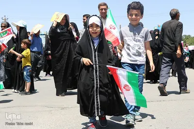 راهپیمایی روز قدس-اراک/عکاس:طه نظیری