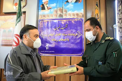 نشست خبری سرهنگ رضا پورشمسی فرمانده سپاه الغدیر استان یزد