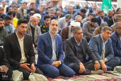 مراسم اربعین شهدای حمله تروریستی کرمان‎