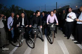 شب گردی اصحاب رسانه در منطقه ۹ تهران