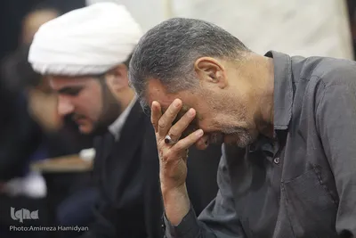 مراسم عزاداری حسینی در مسجد آیت‌الله شفیعی