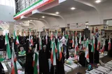 فیلم | قاب‌هایی آمیخته از اقتدار در قطعه شهدای رمضان تبریز