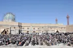 اقامه نماز باران در بیرجند