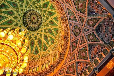 مسجد جامع سلطان قابوس در مسقط، پایتخت کشور عمان