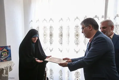 دیدار با خانواده شهید ارغوانی