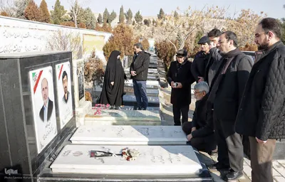 گرامیداشت روز پدر در جوار مزار شهدای ارومیه‎