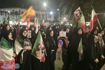 چهل و پنجمین  اجتماع  و رهپیمایی  مردم انقلابی  بابلسر در دفاع ملی