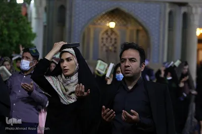 قرار بندگی؛ احیای شب ۲۳ رمضان درحرم مطهر حضرت احمدبن موسی، شاهچراغ
