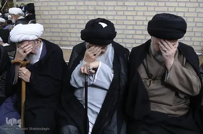 مجلس ترحیم همسر آیت‌الله العظمی سیستانی در قم