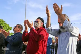 اقامه نماز عید سعید فطر در قزوین‎‎