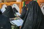 قرائت خطبه فدکیه و عرض تسلیت هیات مذهبی به حضرت شاهچراغ (ع)
