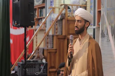 اعتکاف دانش آموزی در مرند