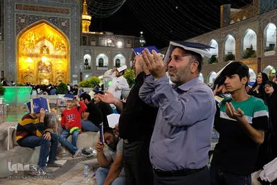 مراسم احیای شب بیست و سوم ماه مبارک رمضان در حرم مطهر رضوی