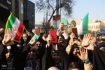 راهپیمایی شیرازی ها بر علیه اغتشاشگران