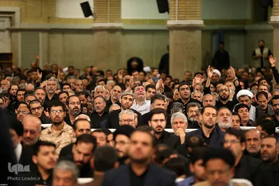 مراسم سوگواری سالروز شهادت امام علی(ع) در حضور رهبر معظم انقلاب