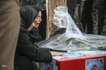 تشییع پیکر شهید مدافع امنیت امیرحسین ابراهیمی در بیرجند