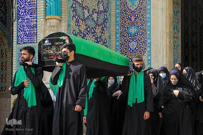 قرائت ختبه فدکیه و عزاداری در حرم شاهچراغ (ع)‎‎