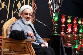 مراسم عزاداری شب چهارم محرم در حسینیه اعظم زنجان‎‎