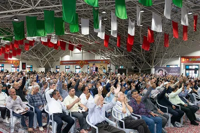 مراسم اربعین شهدای خدمت در اصفهان