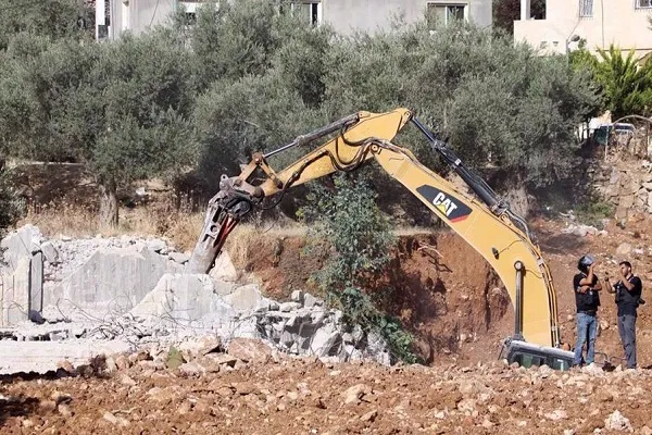 Occupiers Demolish Palestinian House in West Bank