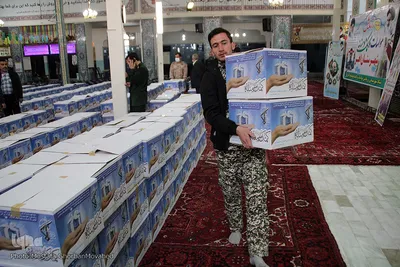 مرحله دوم رزمایش مواسات و کمک مومنانه در اهر