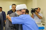 عیادت نماینده ولی‌فقیه در آذربایجان‌شرقی از جانبازان بیمارستان فجر تبریز