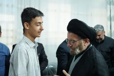 دیدار خانواده سه شهید جنگ رمضان در لرستان