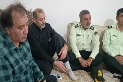 دیدار اعضای جهاد دانشگاهی لرستان با خانواده شهید طولابی