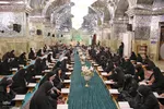 مراسم جزء خوانی قرآن کریم در حرم شاهچراغ(ع)
