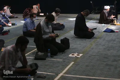 مراسم معنوی قرائت دعای «عرفه» در دانشگاه تهران