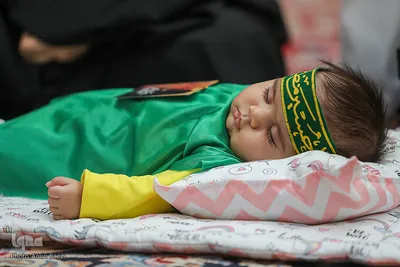 همایش شیرخوارگان حسینی در حرم مطهر شاهچراغ(ع)‎‎
