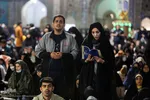 مراسم احیاء شب نوزدهم ماه رمضان در حرم مطهر رضوی
