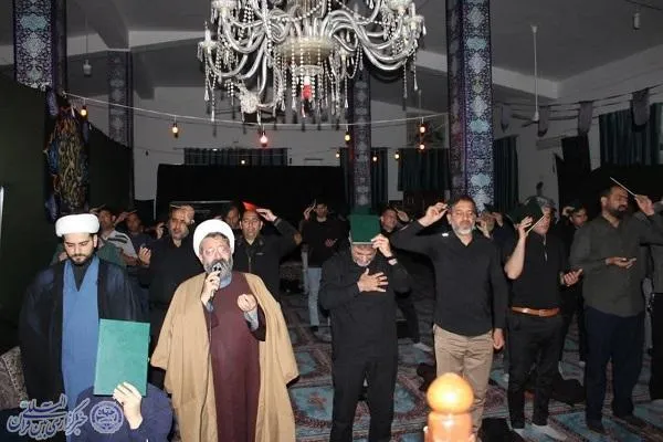مراسم احیای شب قدر در پایگاه پدافند هوایی مازندران