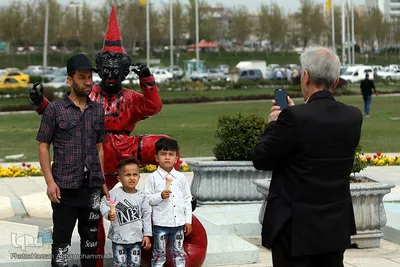 برج آزادی میزبان مسافران نوروزی