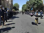 عزاداری مردم اهر در سوگ شهادت امام رضا(ع)