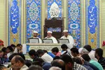 جزءخوانی قرآن در حسینیه آیت‌الله سید عدنان غُریفی خرمشهر