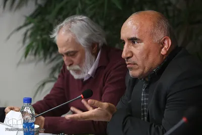 غلامرضا ذکیانی، مهدی فیروزان در نشست هر انسان یم مسجد