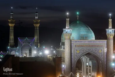 آیین بازگشایی صحن انقلاب اسلامی حرم مطهر امام رضا علیه‌السلام